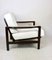 White Lounge Chair by Z. Baczyk, 1970s, Image 9
