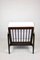 White Lounge Chair by Z. Baczyk, 1970s, Image 7