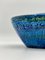 Rimini Blu Bowl by Aldo Landi for Bitossi, Italy, 1960s 10