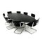 Set de 8 Chaises Cantilever Mart Stam Bauhaus Noires et Chrome S 43 par Thonet , 2000s, Set de 8 12