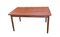 Danish Dining Table in Teak with Double Pull-Out Tops, 1960s, Image 9