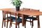 Danish Dining Table in Teak with Double Pull-Out Tops, 1960s 6