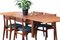 Danish Dining Table in Teak with Double Pull-Out Tops, 1960s, Image 6