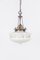 Lámpara colgante decorativa de vidrio opalino, Imagen 1