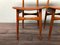 Italian Scandinavian Style Dining Chairs in Beech and Skai, 1950s, Set of 2, Image 7