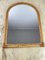 Vintage Mirror with Bamboo Frame, Italy, 1970s, Image 4