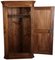 Antique Biedermeier Wardrobe in Walnut, 1810s, Image 4