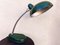 Lampada da scrivania vintage smaltata verde, anni '50, Immagine 1