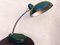 Vintage Desk Lamp in Green Enamel, 1950s 1