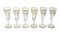 Harcourt Empire Collection Crystal Champagne Flutes from Baccarat, Set of 6 2