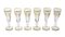 Harcourt Empire Collection Crystal Champagne Flutes from Baccarat, Set of 6, Image 2