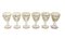 Harcourt Empire Collection Crystal Wine Glasses from Baccarat, Set of 6, Image 1