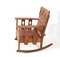 Arts & Crafts Mission Rocking Chair in Oak, 1900s, Image 5
