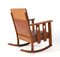 Arts & Crafts Mission Rocking Chair in Oak, 1900s 6