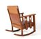 Arts & Crafts Mission Rocking Chair in Oak, 1900s, Image 6