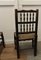 Vintage Lancashire Spindle Back Farmhouse Kitchen Dining Chairs, 1890s, Set of 4 6