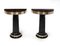 Tables Console Art Déco en Ébène de Macassar, Italie, 1930, Set de 2 1