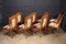 French Art Deco Dining Chairs in Walnut, 1920s, Set of 8 5