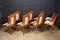 French Art Deco Dining Chairs in Walnut, 1920s, Set of 8, Image 5