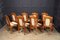 French Art Deco Dining Chairs in Walnut, 1920s, Set of 8, Image 6