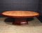Large French Art Deco Oval Table, 1930s 11