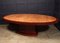 Large French Art Deco Oval Table, 1930s 9