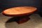 Large French Art Deco Oval Table, 1930s 15