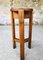 Wood Barstool with Fins on Tripod Legs, 1970s, Image 16