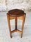 Tabouret de Bar en Bois avec Ailerons sur Pieds Tripodes, 1970s 1