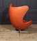 Egg Chair in Leather by Fritz Hansen, 1966 10