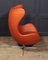 Egg Chair aus Leder von Fritz Hansen, 1966 11