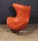 Egg Chair in Leather by Fritz Hansen, 1966 5