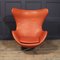 Egg Chair in Leather by Fritz Hansen, 1966 12