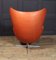 Egg Chair aus Leder von Fritz Hansen, 1966 9