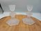 Glass Candlesticks from Zawiercie Glassworks, 1960s-1970s, Set of 2, Image 1