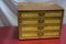 Cassettiera espositore vintage “Cucirino Tre Stelle”, Italia 1950, Immagine 3