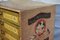 Cassettiera espositore vintage “Cucirino Tre Stelle”, Italia 1950, Immagine 2