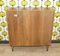 Showcase Cabinet in Walnut and Glass with Hairpin Legs, 1960s 12