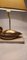 Lámpara de mesa en forma de pato francesa vintage de latón con base de travertino, 1970, Imagen 9