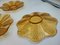 Honey Dessert Plates from Ząbkowice Steelworks, 1970s, Set of 5 5