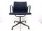 Poltrona EA 108 nera di Charles & Ray Eames per Vitra, anni '80, Immagine 11