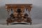 Renaissance Historicism Table in Oak with Lion Head Carvings, 1880s 23