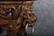 Mesa de historicismo renacentista de roble con cabezas de león talladas, década de 1880, Imagen 27