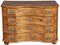 Baroque Concave Front Chest of Drawers in Walnut Veneer, 1730s 1