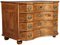 Baroque Concave Front Chest of Drawers in Walnut Veneer, 1730s 2