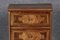 Small Italian Baroque Chest of Drawers in Walnut, 1750s, Image 8