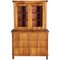Biedermeier Walnut Chest of Drawers with Showcase Top, 1830s, Image 1