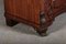 Narrow Chest of Drawers in Mahogany with Cast Iron Candlesticks and Mirror, 1860s 6