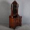 Narrow Chest of Drawers in Mahogany with Cast Iron Candlesticks and Mirror, 1860s, Image 17