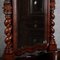 Narrow Chest of Drawers in Mahogany with Cast Iron Candlesticks and Mirror, 1860s 19